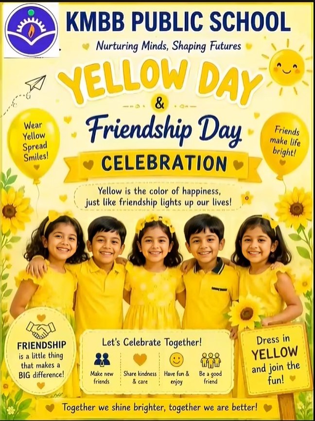 Yellow day celebration